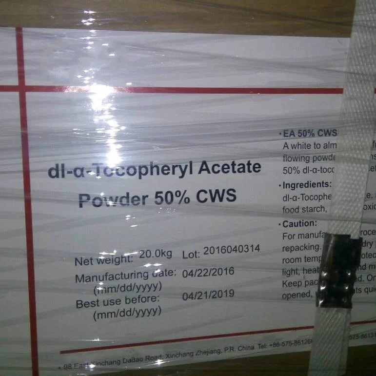 Feed Grade CAS 7695-91-2 Vitamin E Acetate 50%