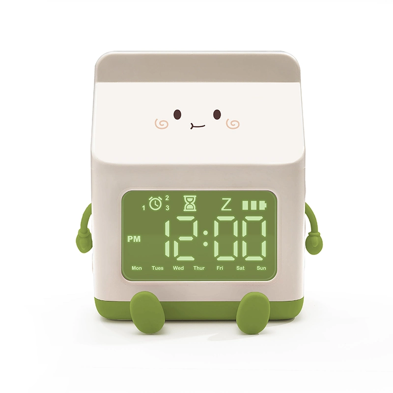 Reloj de alarma digital pequeño y simple OEM Reloj LED espejo Para proveedor de Amazon