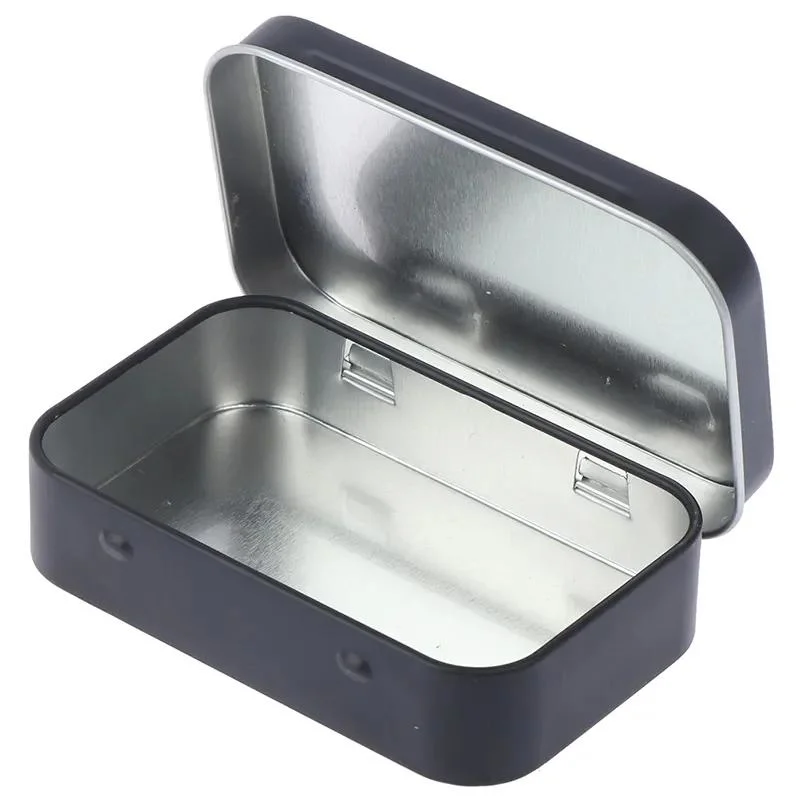 High-Quality Tinplate Material Storage Tea, Fruit, Candy Custom Clam Shell Tin Box