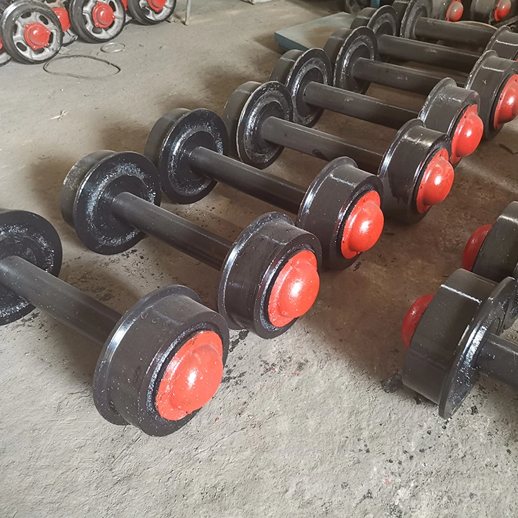 China Coal 600mm Gauge Cast Steel Mine Auto Rad-Set