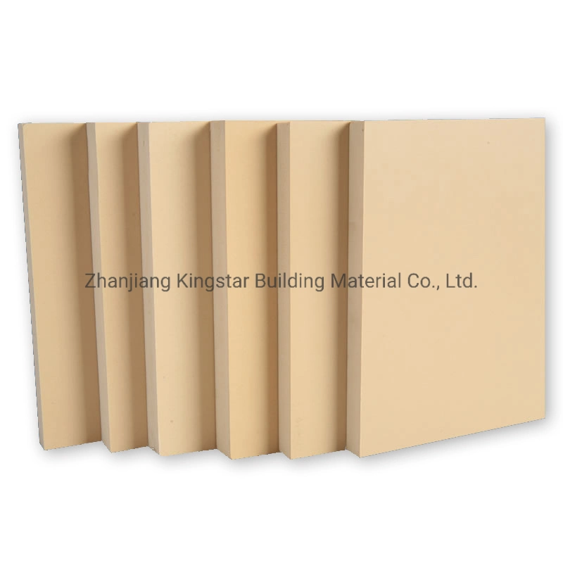 Fire-Retardant WPC Wood Plastic Composite Board Sheet for Door Skin Frame Cabinet Furniture