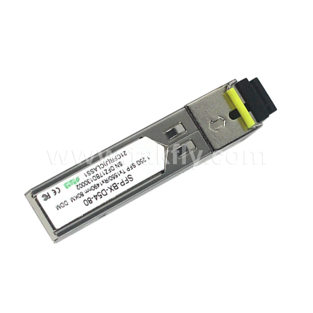 Cost Effective Module 1.25g 1550nm SFP Bidi 80km Transceivers