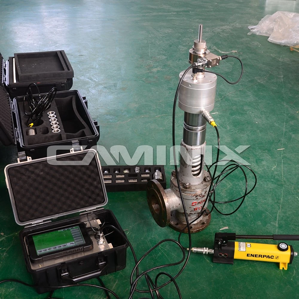 Under Operation Online Safety Relief Valves Testing Bench