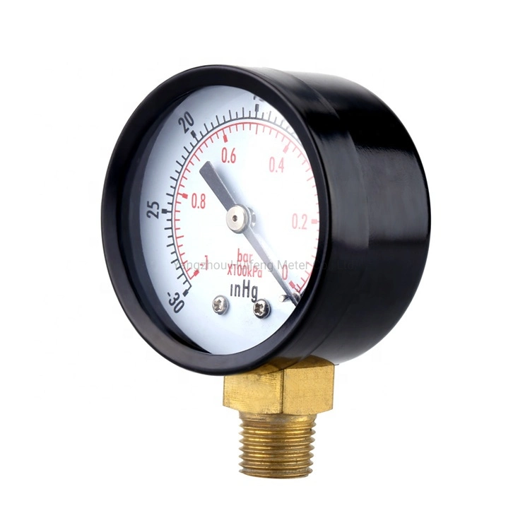 Vacuum Pressure Gauge for Cleaning Machine Vacuum Filter, Vacuum Cleaner Gauge