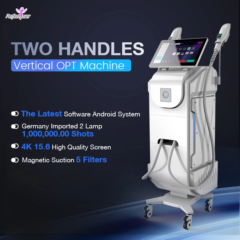 Video Manual Android System Skin Rejuvenate Opt Treatment Machine Beauty Device