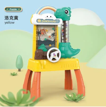 Elevación eléctrica de los niños Mini Maquina de dinosaurios de la captura de Juego Juego de pelota rodando Baby Play Juguetes