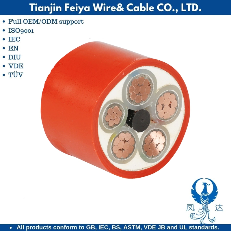 PVC Elevator Heating Cable Micc High Temperature 1200c Vitreous Silica Fiber Thermocouple Cable