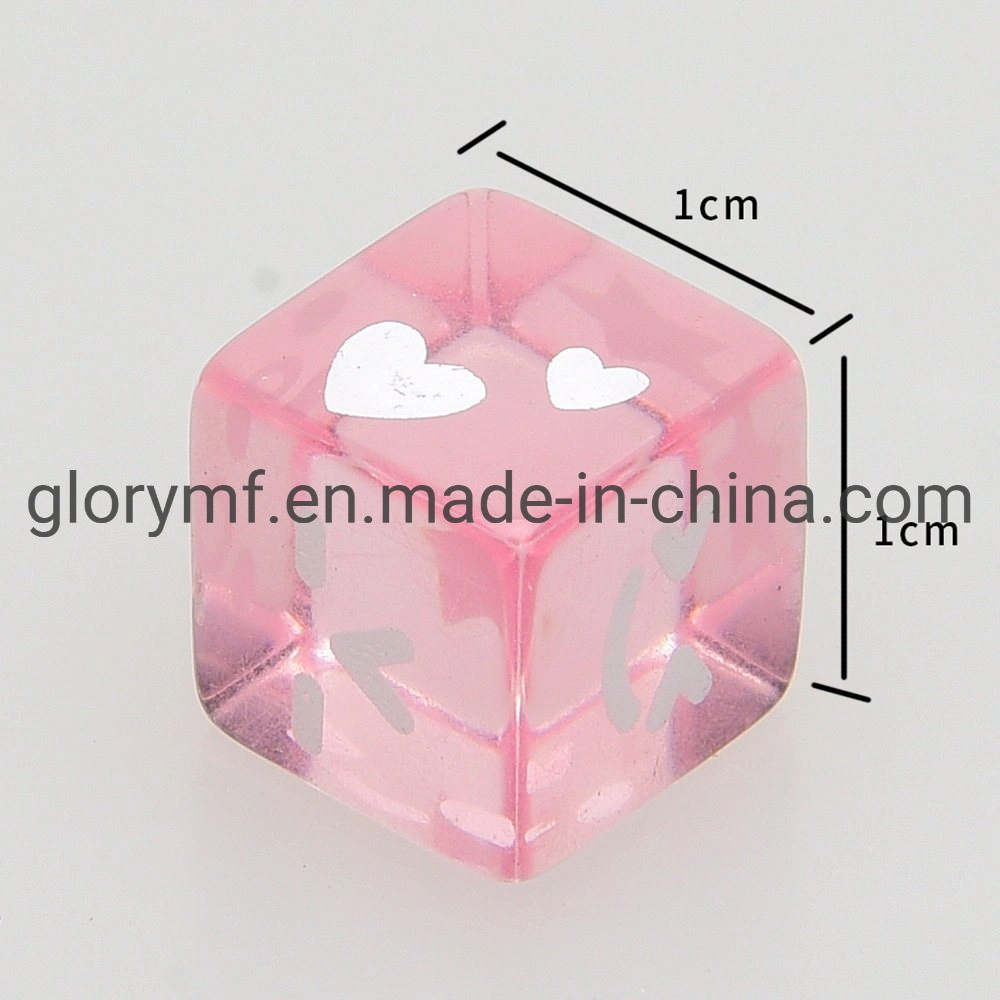 10mm Cube Transparent Cube for Game Parts