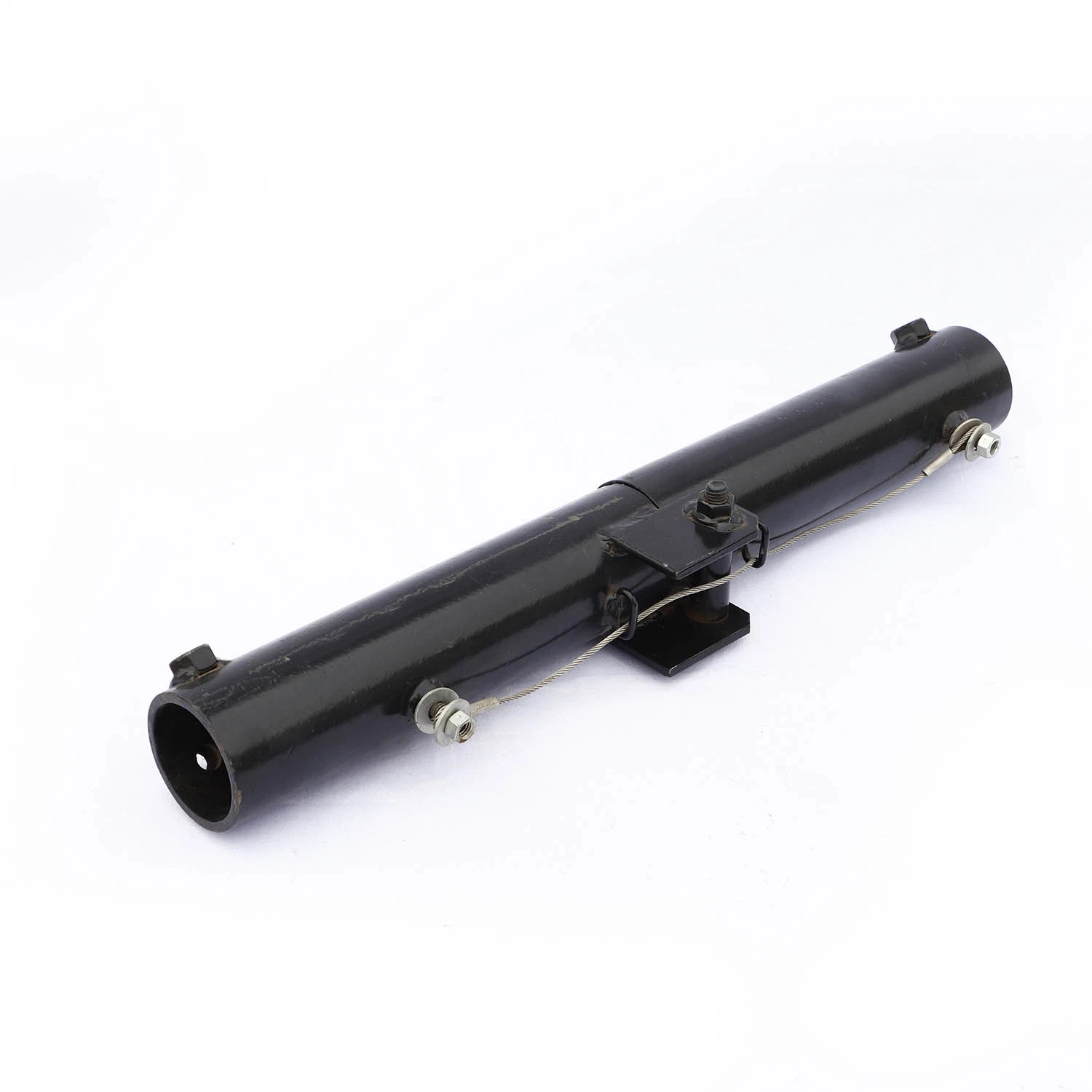 Custom OEM ODM Black Powder Coated Pipe Connector