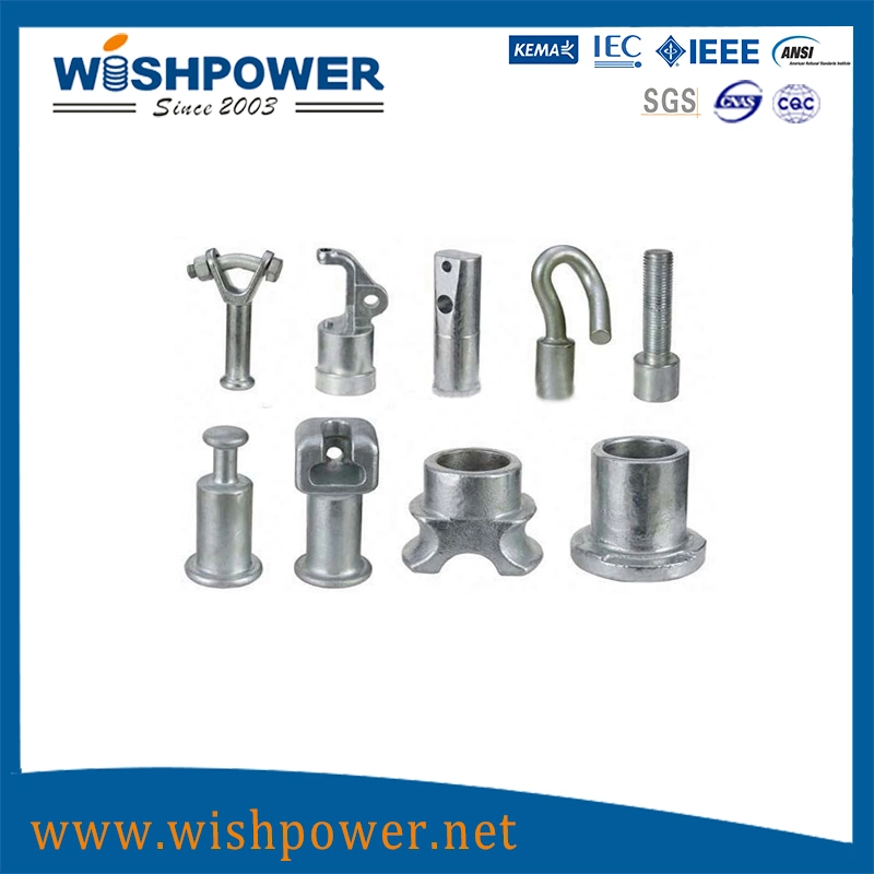 Pole Line Hardware Power Fitting Forged Oval Ball Eye Socket Clevis Fittings