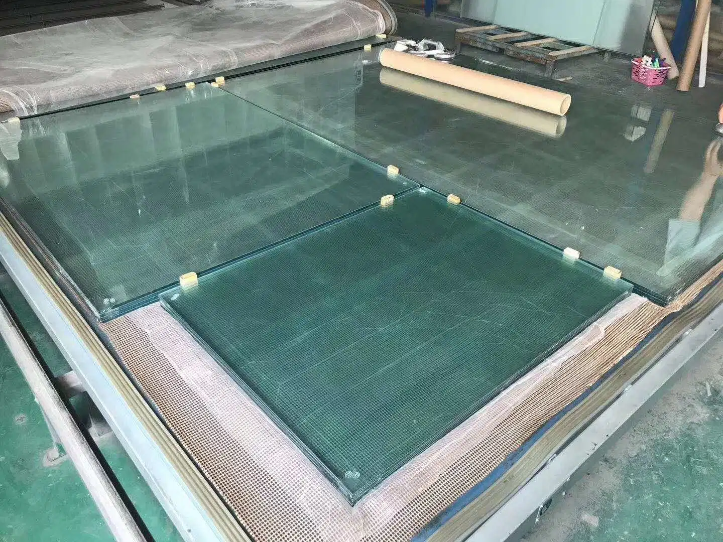 EVA Laminting de vidrio Máquina de calentamiento de vidrio vidrio horno máquina laminadora de maquinaria para vidrio laminado Pdlc Cristal inteligente