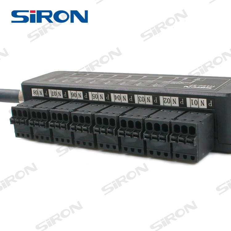 صندوق توصيل مقاومة الماء Siron H450-8F Mini من النوع IP67 NPN/PNP