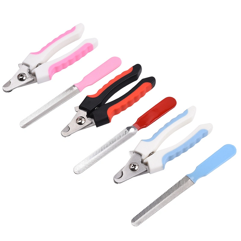 Factory Price Direct Selling Pet Nail Clippers Dog Scissors Manicure Dog Nail Polisher Stainless Steel Pet Nail Clipper Set