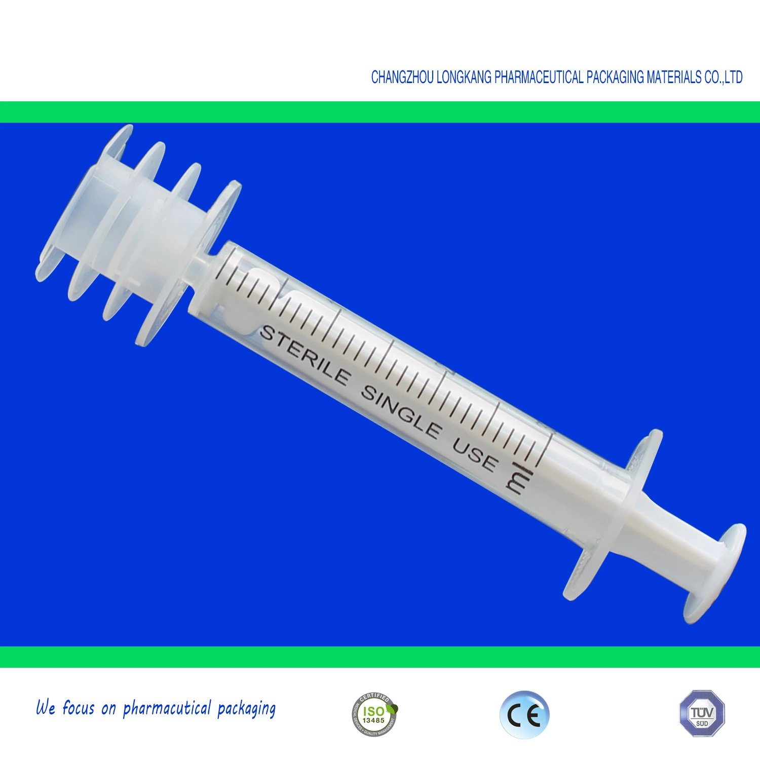 Dosing Syringe with Plastic Adapter