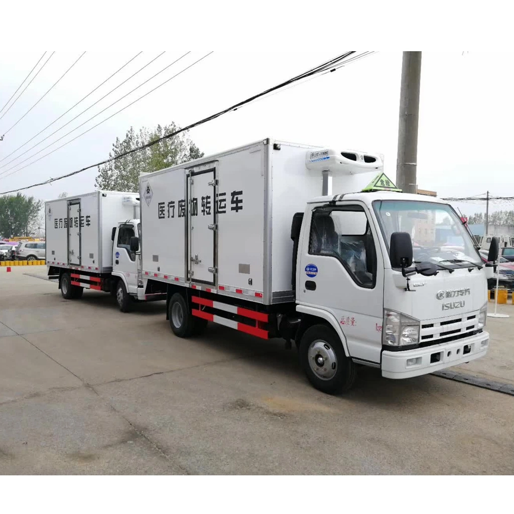 I-Suzu Hospital Clinical Waste Disposal Van Truck Medical Refuse Transfer Vehicle