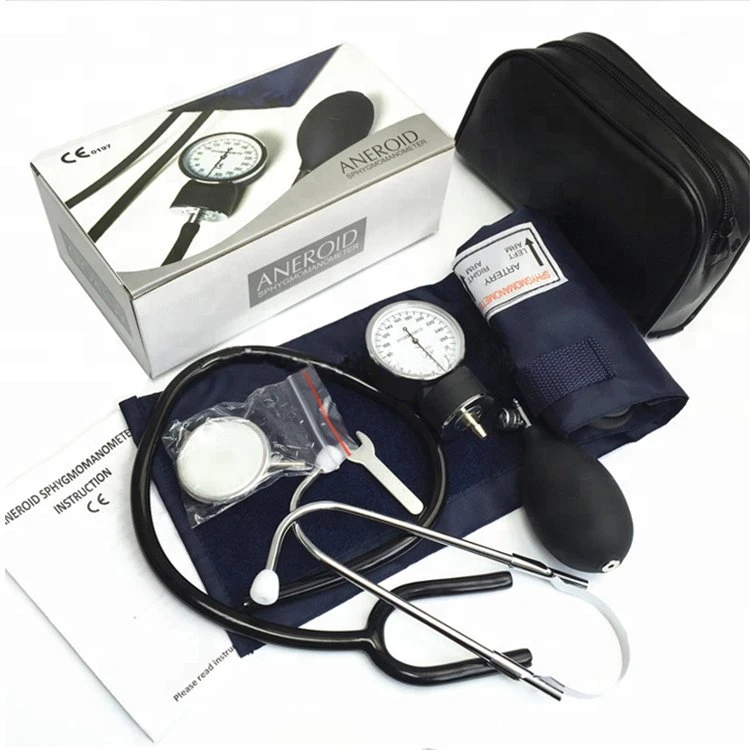 Top Selling Manual Aneroid Sphygmomanometer with Single or Dual Stethoscope
