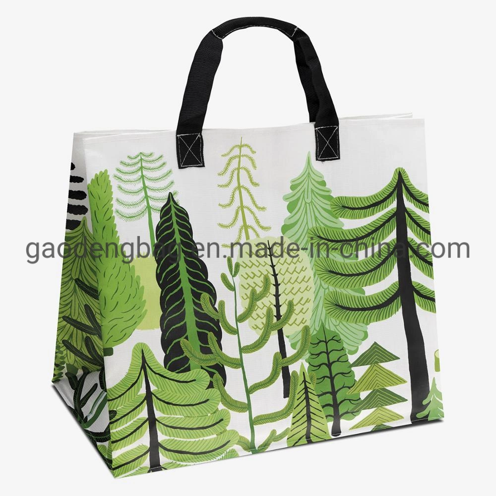 Round Corner Tote Non Woven Bag with Zipper Promotional Shopping Bag Reusable Bag