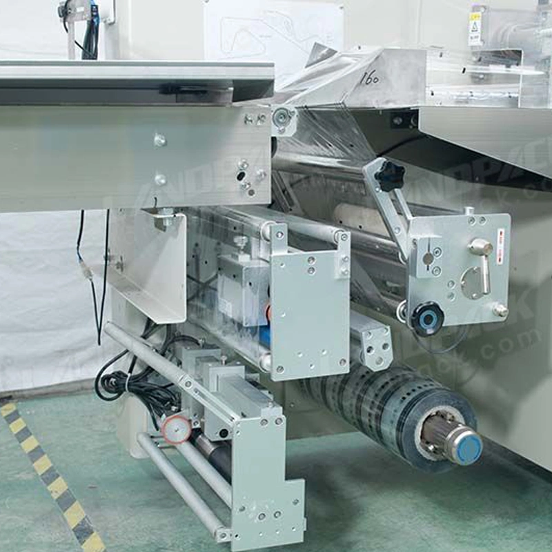 Automatic Food Flow Pillow Packaging System for Vegetable, Fruit, Bread, Cookie, etc