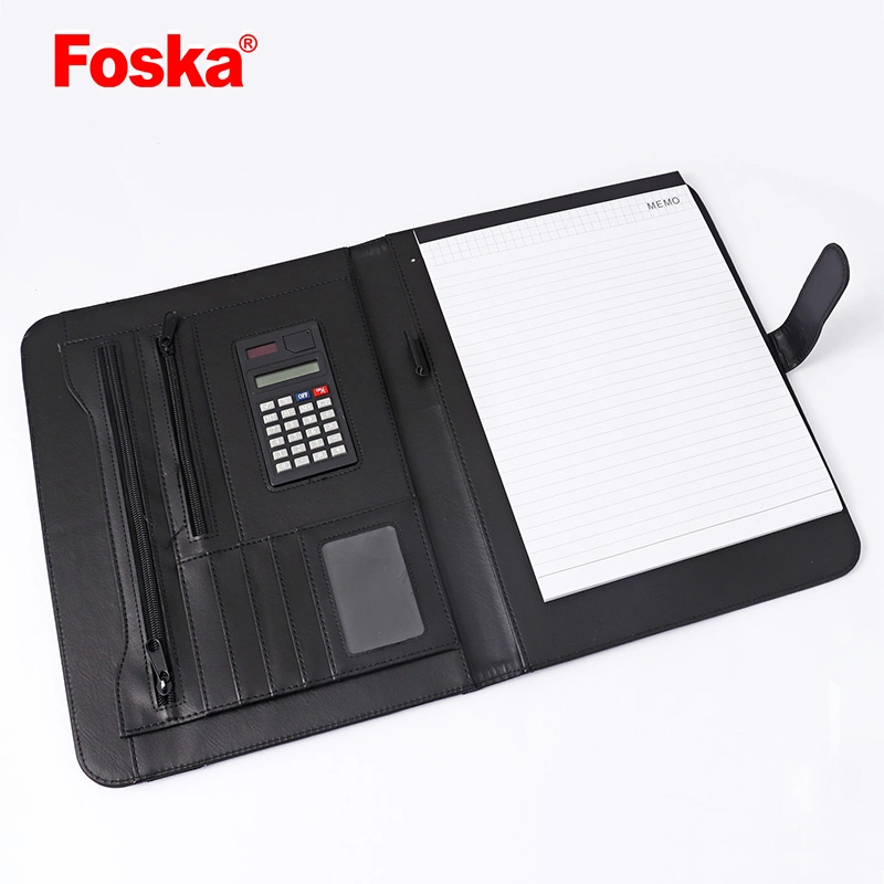 Foska 33*25cm de la Agenda con la calculadora de bolsillo y