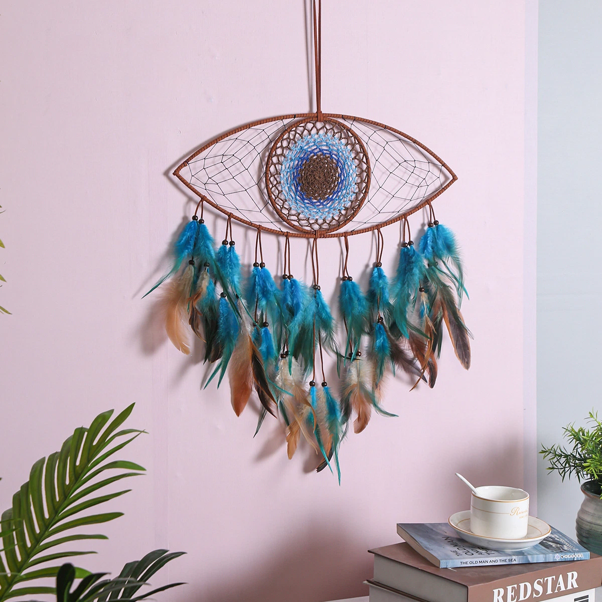 Retro Evil Eye Colorful Dream Catchers Home Decor