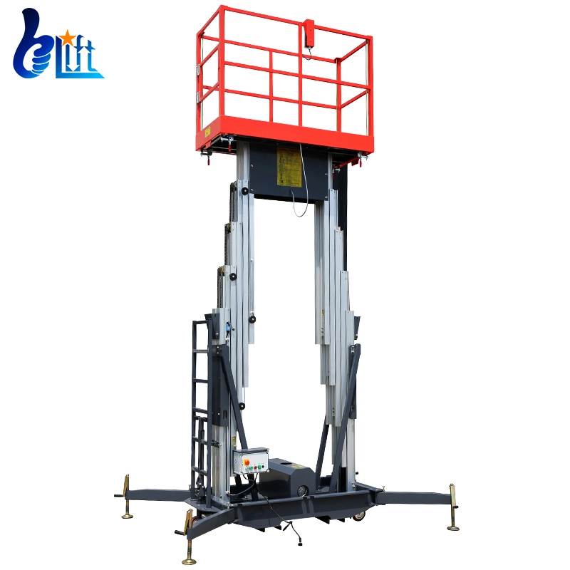 200kg 12m Aluminium-Luft-Arbeitsbühne Sky Lift man Lifts