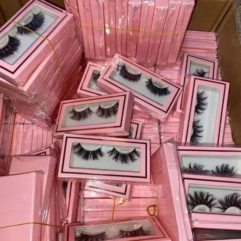 Luxury Mink Lashes 25mm 30mm Mayorista/Proveedors Lashes 3D Mink Wispy Pestañas