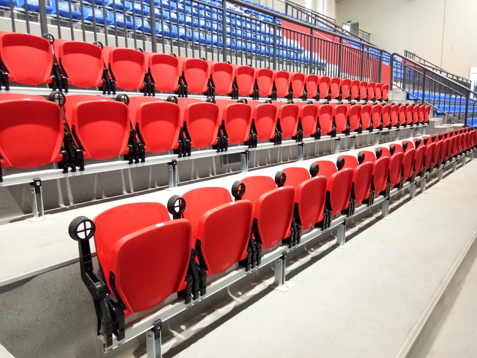 Indoor, Outdoor UV-Protection Plastic Below Mould Sports Stadium Seat