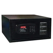 Motorized Hotel Safe Box, LCD Display, for 17'' Laptop