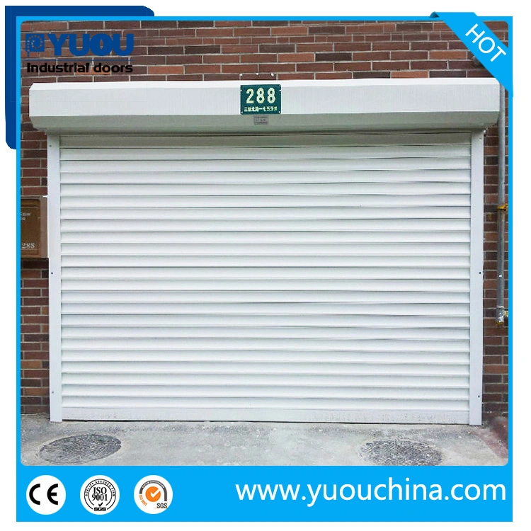 Industrial Galvanized Steel Automatic Motorized Rolling Aluminum Alloy Roll up Overhead Roller Shutter Garage Door for Warehouse