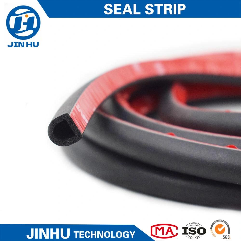 2023 Custom Anti-Collision Dustproof Rubber Sealing Strip Door Rubber Sealing Profile PVC Extrusion Profile for Machine