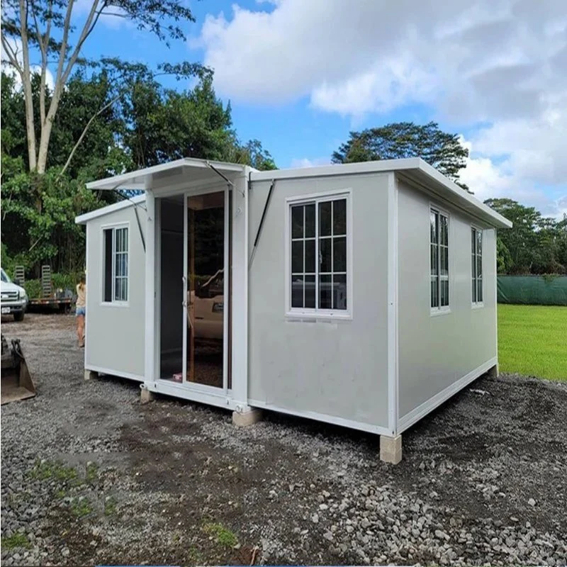 Casa pré-fabricada móvel de luxo - Soluções inteligentes de vida - Casa pré-fabricada expansível em contêiner.