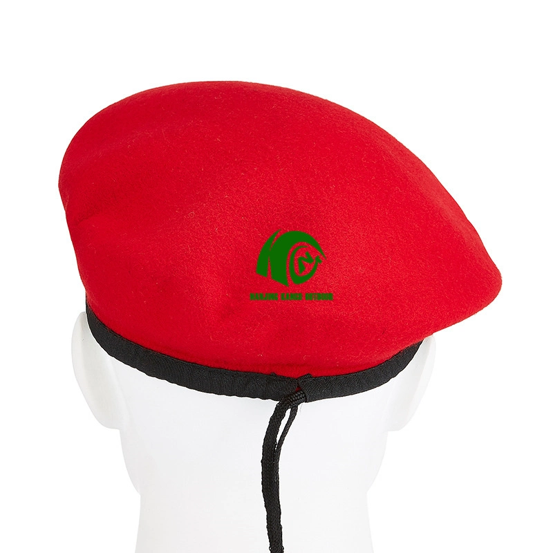 Kango Customized Military Style High quality/High cost performance Wool Beret Police Style Beret