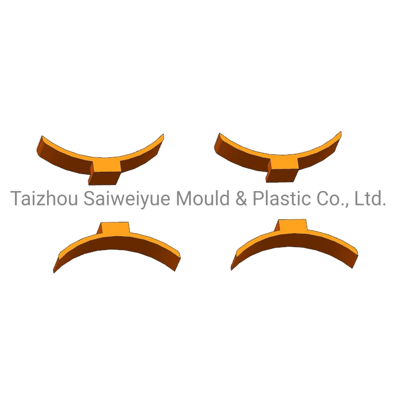 PVC Drain Pipe Mold Plastic Throttling Valve Handle Part Injection Mould