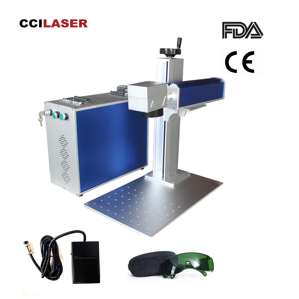 الألياف/CO2/UV/Mopa Laser Marking Machine/Engraving Equipment/Logo Printing Machine for Metal/Plastic/Glass/Jewellery/Jewellery