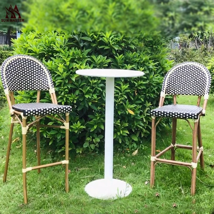 China Wholesale/Supplier Aluminium Outdoor Dining Chair Metal Stackable Restaurant Chair