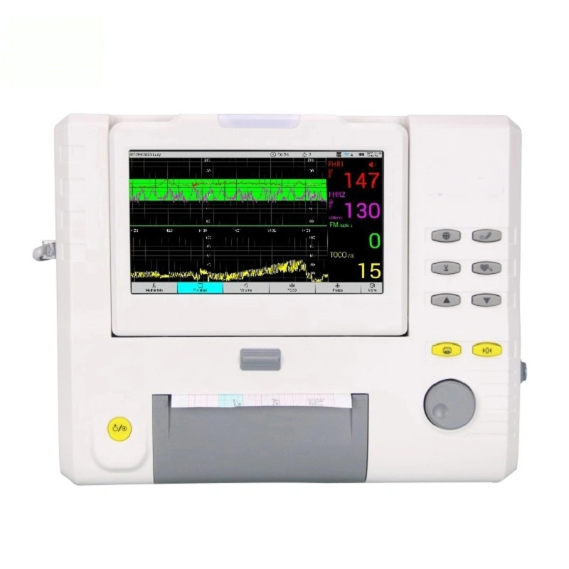 Factory Price Pregnancy External China Card&iacute; Aco Electronic Ctg Machine Maternal Fetal Monitor