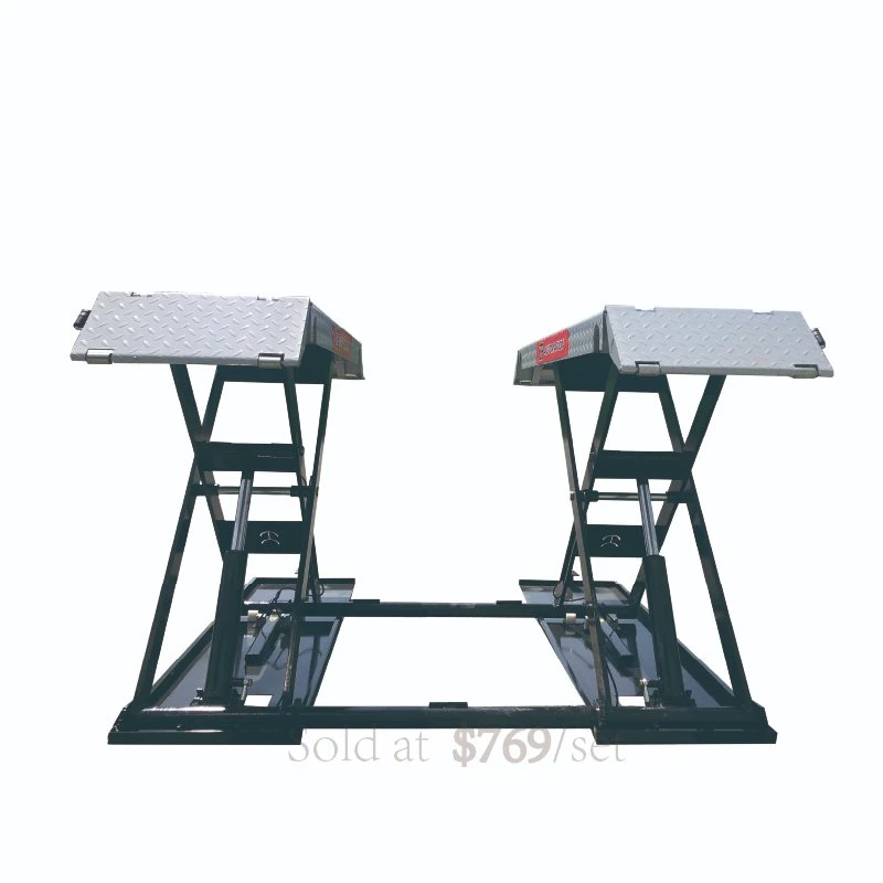 4t Hydraulic Scissor Lift/Car Lift for Garage/Workshop/Tire Shop