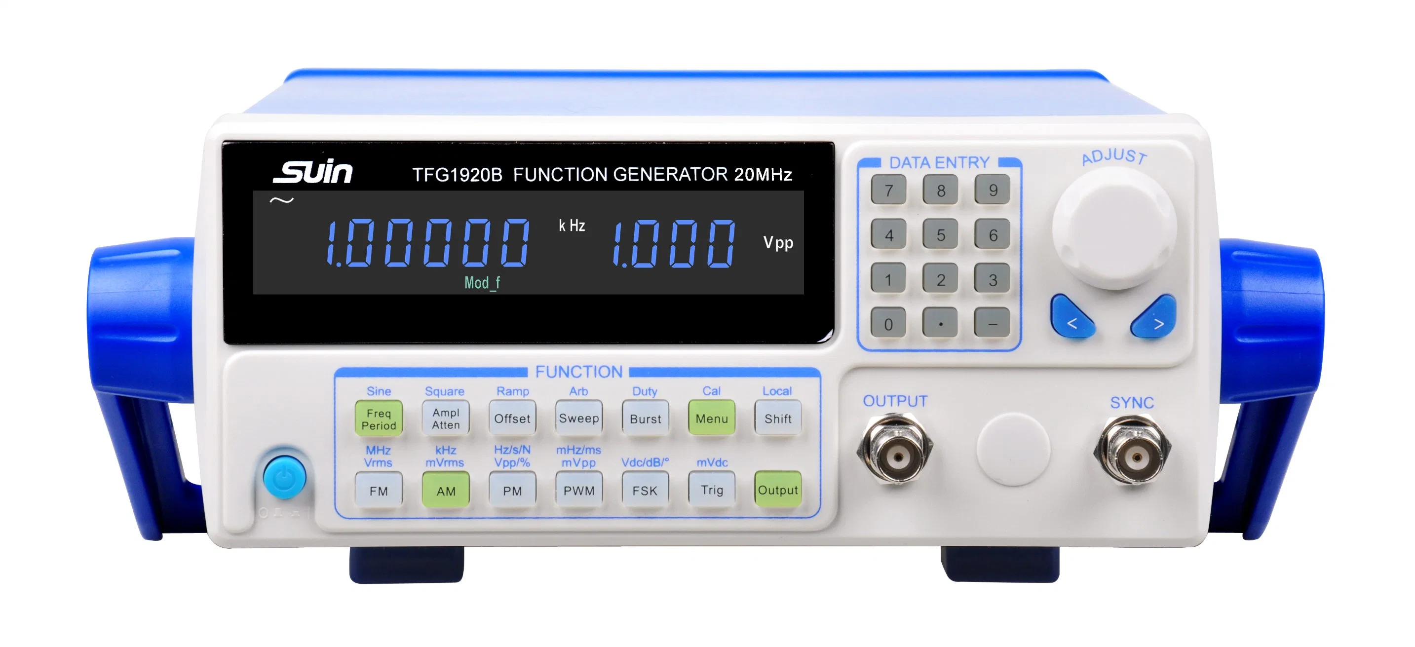 Max 20 MHz Tfg1900b Generadores de función de la serie