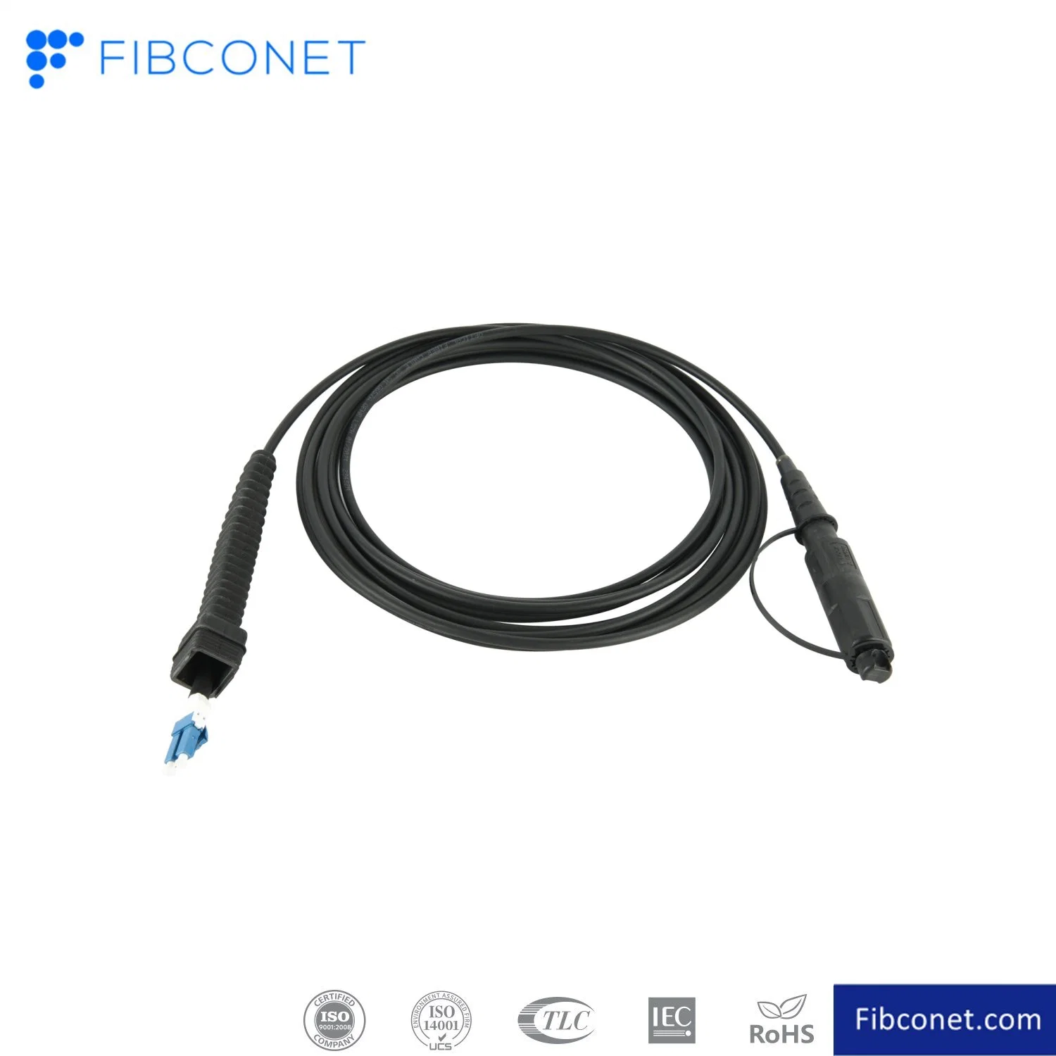 Optic LC Om4 Dx 2.0 3.0mm Fiber Optical Connector Types