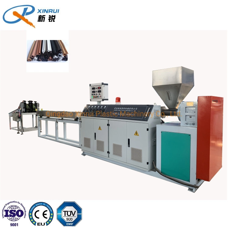Machine de production de bande d'étanchéité en TPE PVC Machine d'extrusion de joint d'étanchéité Machine de profilé d'étanchéité en co-extrusion souple et rigide.