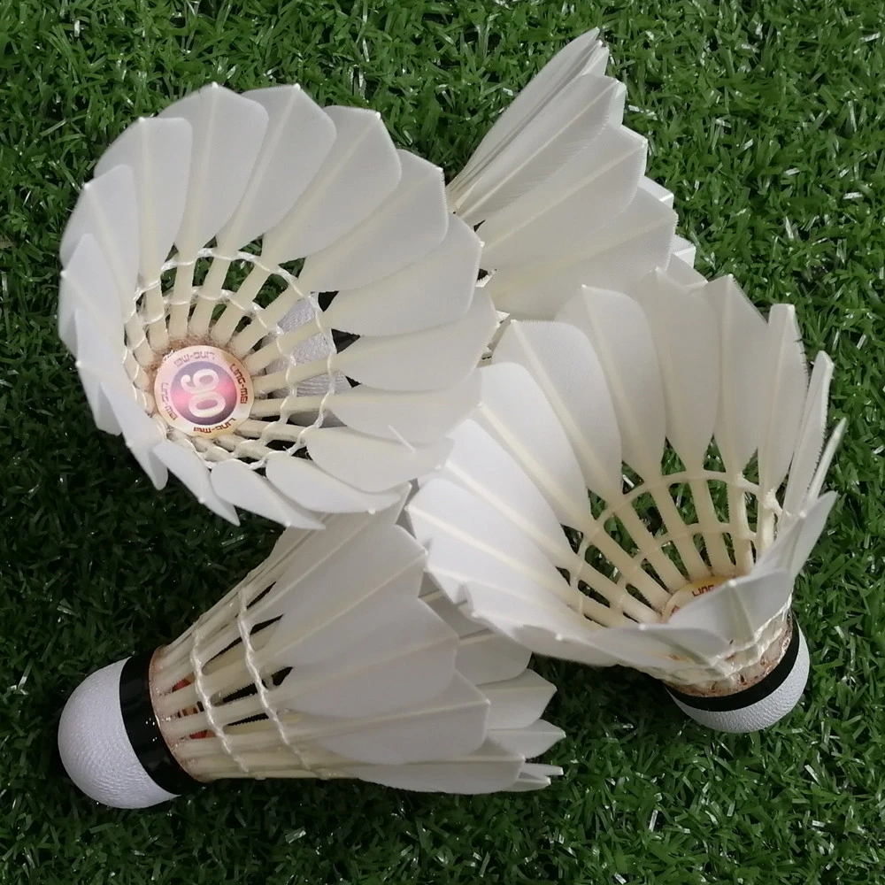 Hot Sale Goose Feather Badminton Shuttle in Lingmei Brand