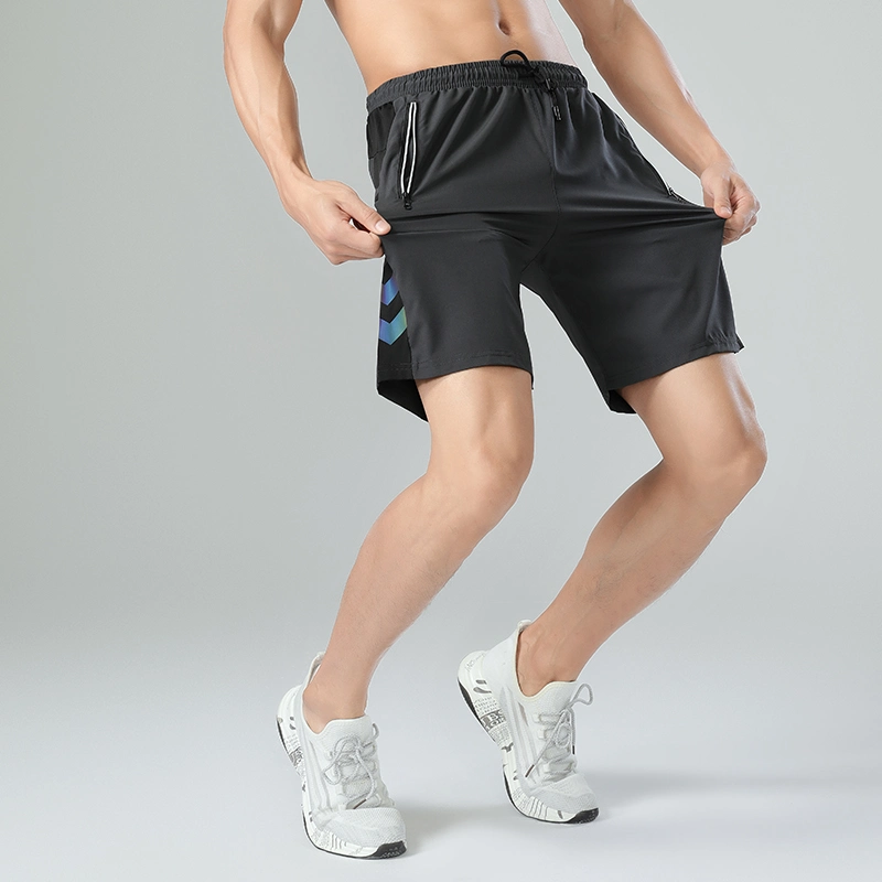 Men&prime; S Running Sports Wear with Pockets Training Shorts