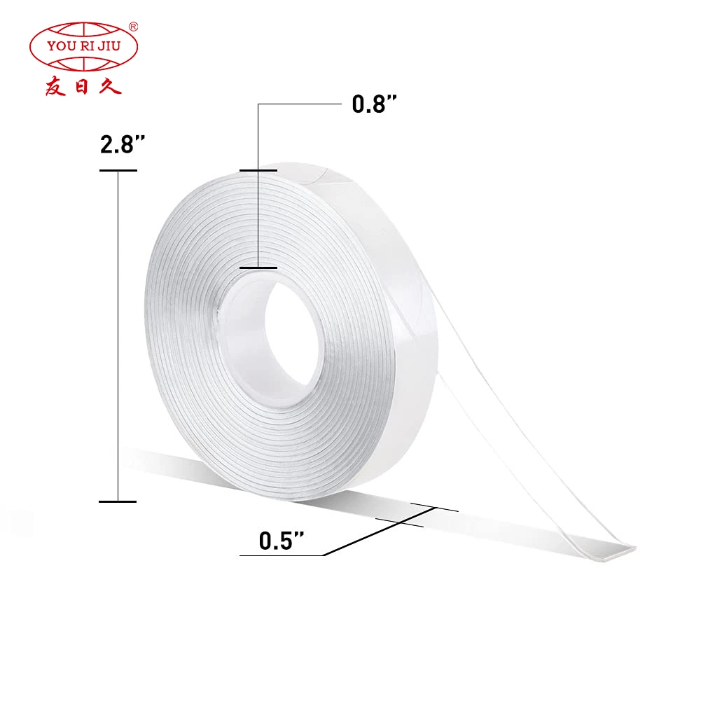 30% off Yourijiu Removable Waterproof Transparent High Bonding Adhesive White Paper Pet Clear PE Red Film Double Sided Acrylic Tape