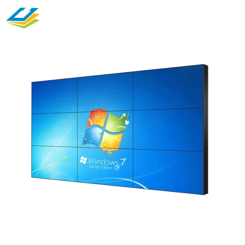 49/46/55 Zoll Super Slim Bezel 350/700 Nit LCD SpleißLC-Display Videowand mit LG/Samsung Original Panel