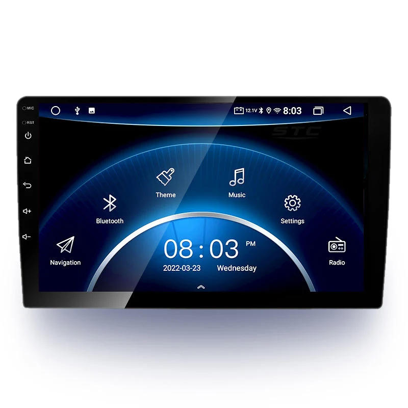 1024*600 12.3" система Android автомобиль IPS Meter экран приборной панели Android Touch Screen DVD для Hyundai Elantra