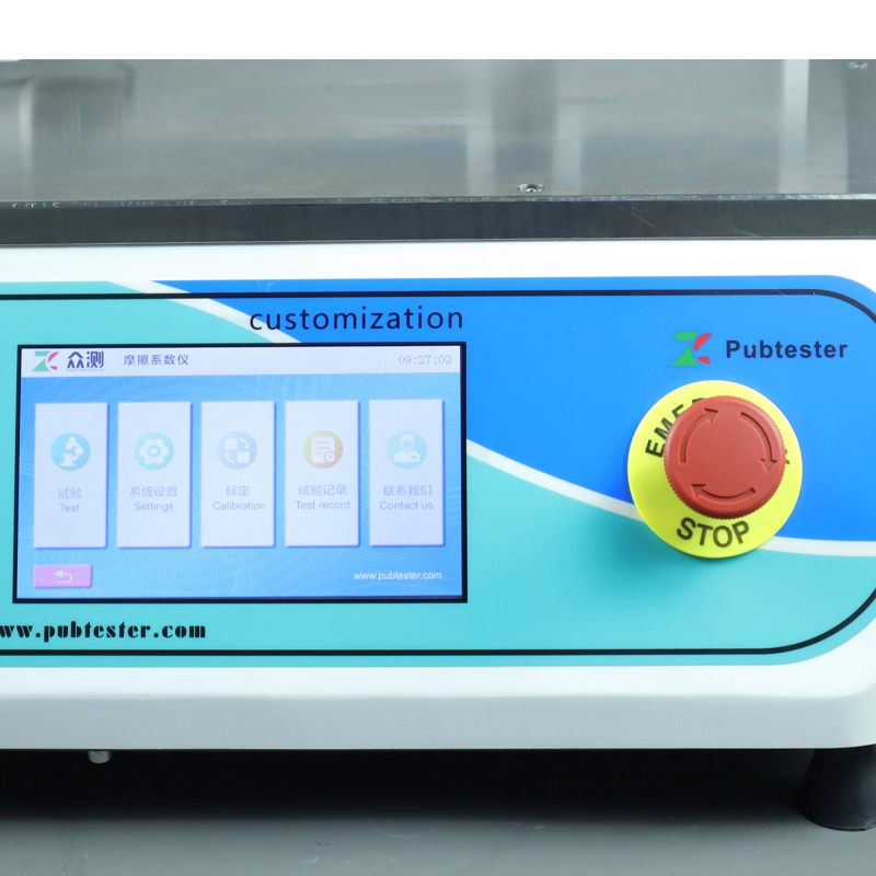 Cof Tester Coefficient of Friction Testing ASTM D1894