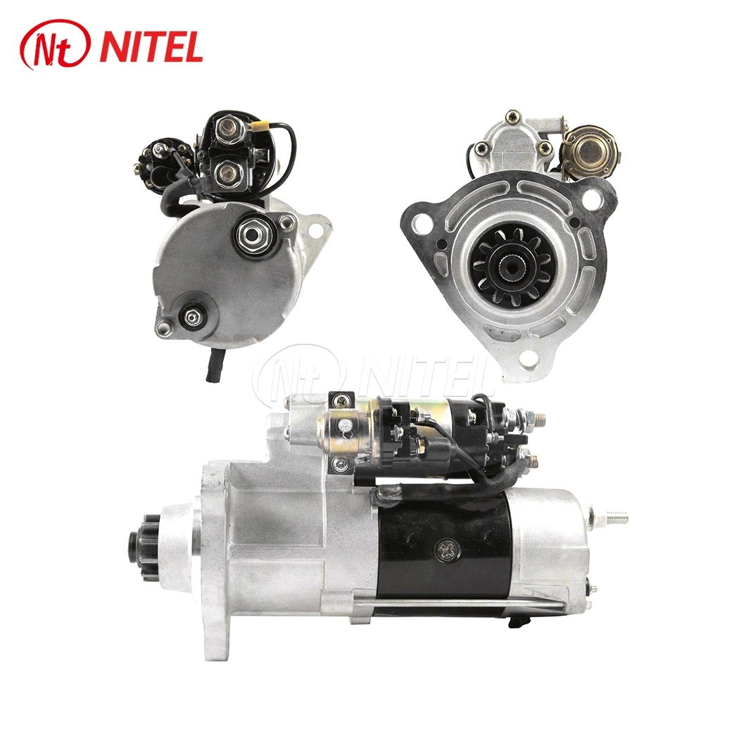 Nitai Mitsubishi M9t70279 Auto Parts Reducer Starter Factory China Mitsubishi Canter Starter Motor OEM Customized 24V Mitsubishi Starter Motor Fits Case Cummins