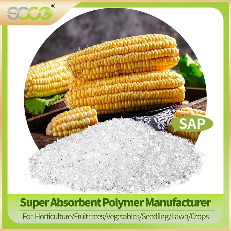 Water Superabsorbent Polymer Potassium Polyacrylate Water Retaining Gel Sap for Plants