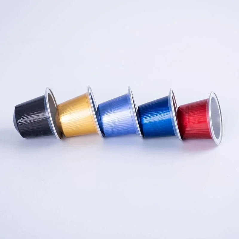 Disposable Aluminum Hot Selling Nespresso 15ml Coffee Capsule with Lids