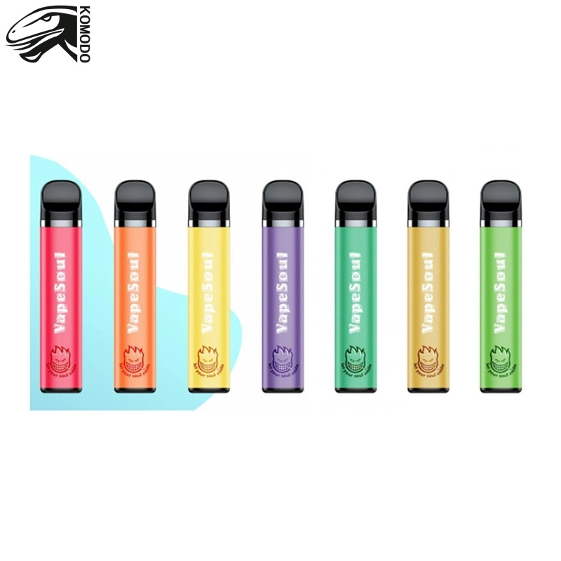 Newest 5ml 600mAh Rechargeable Battery 1500 Puffs E Cigarette Disposable Pefilled Vape Pen